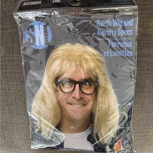 Wayne’s World Garth Wig and Specs Glasses